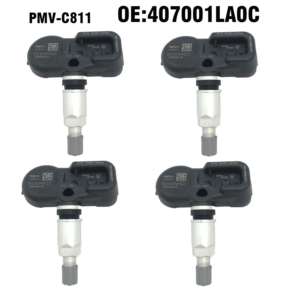 ڵ Ÿ̾ з  ͸ ý, TPMS 315MHz, ǴƼ EX35 2010-2012, Q40, Q60, QX50, QX56, ֻ ť ũ, 4 